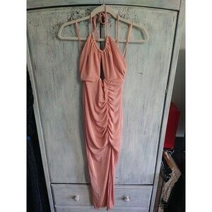 Saints + Secrets Halter Dress Nwt Blush Sexy Beachy City Party Cocktail